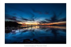 Sonnenuntergang auf Vancouver Island